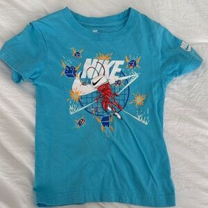 Nike Kids Teal Graphic Tee